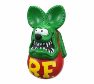 ラットフィンク アンテナトッパー 車 キャラクター アメリカ カー用品 カーアクセサリー RatFink ボディ