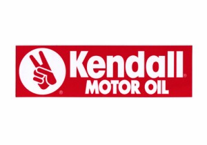  ステッカー ケンドル 車 バイク アメリカン おしゃれ かっこいい カーステッカー モーターオイル アメリカ アメリカン雑貨 KENDALL BUMP
