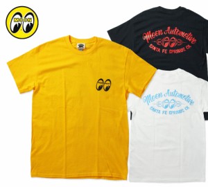 ムーンアイズ Tシャツ メンズ 半袖 アメカジ おしゃれ かっこいい かわいい ホットロッド レーシング モーター 車 バイク MOONEYES MOON 