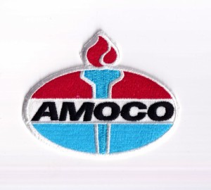 アモコ AMOCO ワッペン アイロン 企業 おしゃれ かっこいい ロゴ マーク アメカジ アメリカ アメリカン雑貨