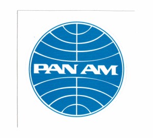 パンナム ステッカー 車 バイク アメリカン おしゃれ かっこいい レーシング カーステッカー PAN AM