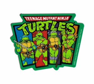 タートルズ ステッカー アメリカン キャラクター アメリカ アメコミ 車 バイク おしゃれ かっこいい アメリカン雑貨 Mutant Turtles we a