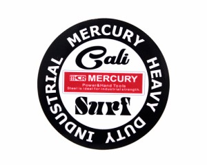 マーキュリー ステッカー アメリカン ブランド おしゃれ 車 スーツケース バイク かっこいい カーステッカー サーフィン MERCURY CALI. S