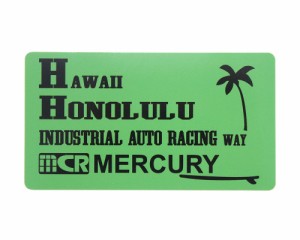 マーキュリー ステッカー アメリカン ブランド おしゃれ 車 スーツケース バイク かっこいい カーステッカー ハワイ MERCURY HONOLULU