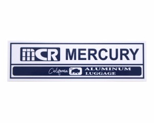 マーキュリー ステッカー アメリカン ブランド おしゃれ 車 スーツケース バイク かっこいい カーステッカー 旅行かばん MERCURY ALUMINU