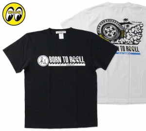 ムーンアイズ Tシャツ メンズ 半袖 ハワイアン アメカジ おしゃれ かっこいい 車 バイク ホットロッド レーシング モーター MOONEYES in4