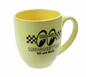 ムーンアイズ マグカップ 大きい おしゃれ 陶器 かわいい アメリカン アウトドア キャンプ MOONEYES MOON ビストロマグカップ