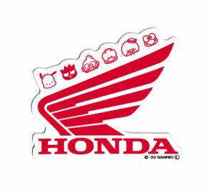 ステッカー ホンダ はぴだんぶい バイク 車 おしゃれ かわいい ヘルメット かっこいい カーステッカー サンリオ スーパーカブ HONDA ウイ