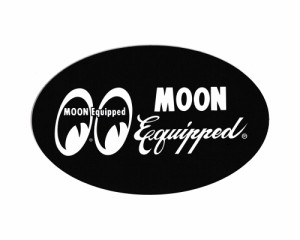 ムーンアイズ ステッカー 車 アメリカン おしゃれ バイク ヘルメット かっこいい カーステッカー アメ車 ホットロッド MOONEYES MOON Equ