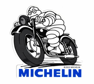 ミシュラン ステッカー ミシュランマン ビバンダム おしゃれ バイク 車 かっこいい タイヤ カーステッカー Michelin MOTOBIKE A