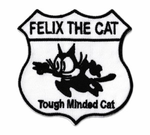 フィリックス FELIX THE CAT ワッペン アイロン 大人向け おしゃれ かっこいい アメカジ キャラクター アメリカ ロードサイン