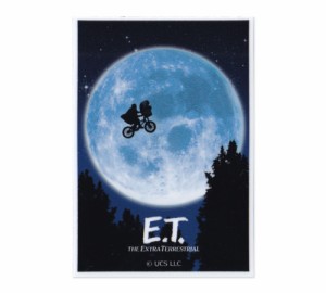 E.T. ステッカー アメリカン 映画 おしゃれ かっこいい スマホ 車 バイク カーステッカー アメリカン雑貨 ポスター ミニステッカー 月と