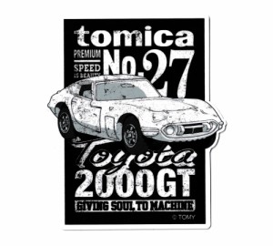 ステッカー 車 トヨタ 2000GT かっこいい おしゃれ 懐かしい スマホ バイク ノートパソコン tomica 大人トミカ