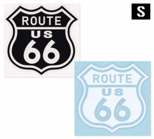 ルート66 ROUTE66 ステッカー アメリカン 車 バイク おしゃれ かっこいい アウトドア キャンプ カーステッカー 転写ステッカー ロードサ