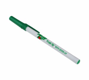 セブンアップ 7UP ボールペン おしゃれ ノック式 黒インク レトロ BIC PEN 7UP-1