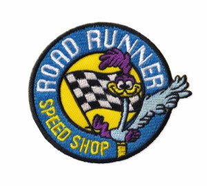 ロードランナー ワッペン アイロン 大人向け おしゃれ かっこいい アメカジ キャラクター アメリカ アメリカン雑貨 SPEED SHOP