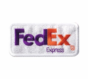 フェデックス FEDEX ワッペン アイロン 大人向け おしゃれ ブランド ロゴ かっこいい アメカジ アメリカン
