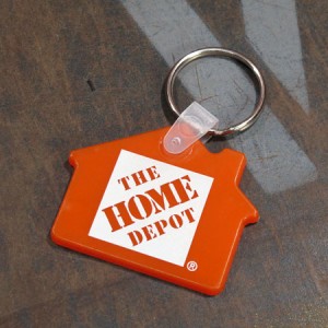 ザ・ホーム・デポ（The Home Depot） ラバーキーホルダー＿KH-042-FEE