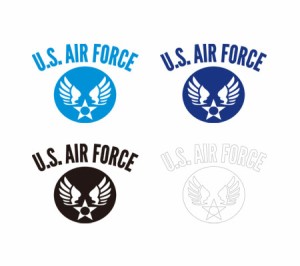 ミリタリー ステッカー US AIR FORCE アメリカ空軍 世田谷ベース エアフォース アメリカン 車 バイク おしゃれ かっこいい アウトドア ス