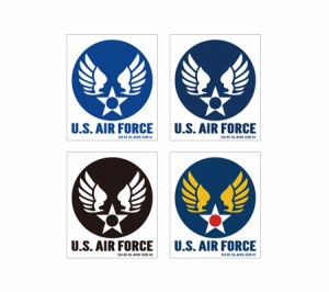 ミリタリー ステッカー US AIR FORCE アメリカ空軍 世田谷ベース エアフォース アメリカン 車 バイク おしゃれ かっこいい アウトドア ス