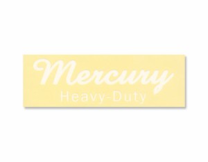 マーキュリー ステッカー アメリカン おしゃれ 車 バイク ブランド かっこいい アウトドア スーツケース カーステッカー MERCURY CURSIVE