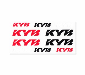 ステッカー KYB カヤバ 車 バイク おしゃれ かっこいい カーステッカー レーシング モータースポーツ ショックアブソーバー 転写ステッカ