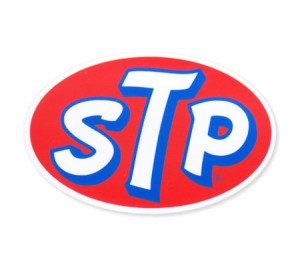 ステッカー アメリカン 車 おしゃれ バイク かっこいい おしゃれ オイル カーステッカー アメリカン雑貨 STP LOGO 02 メール便