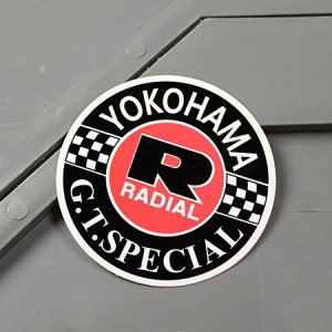 ステッカー ヨコハマタイヤ バイク 車 アメリカン YOKOHAMA＿SC-MS098-FEE