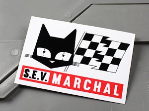 ステッカー セブ・マーシャル 車 アメリカン 猫 ライト S.E.V. MARCHAL＿SC-MS115-FEE