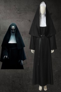 死霊館のシスター（原題:The Nun）Demon Nun 悪魔ヴァラク 尼僧 コスプレ衣装[4264]