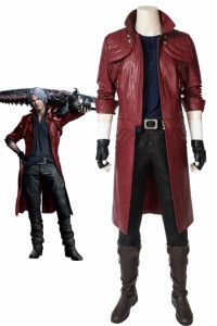 デビルメイクライ5 デビクラ デビル ダンテ Devil May Cry 5 DMC Dante ゲーム コスプレ衣装[4308]