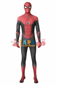 スパイダーマン:ファー・フロム・ホーム Spider-Man ピーター ファスナー五つ、ソール付き コスプレ衣装[4279-1]