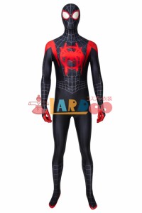 スパイダーマン: スパイダーバース マイルズ・モラレス Spider-Man: Into the Spider-Verse Miles Morales コスプレ衣装 [4435]