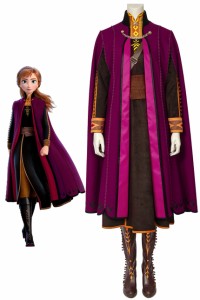 『アナと雪の女王2』 アナ Frozen 2  Frozen II Anna キャラクター仮装 [4540]