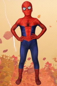 スパイダーマン: スパイダーバース Spider-Man Into the Spider-Verse Peter Parker 子供用 コスプレ衣装[J19008AB-KID]