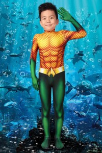 アクアマン アーサー・カリー Aquaman Arthur Curry 子供用 コスプレ衣装[J19014CA KID]