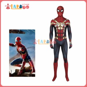 スパイダーマン3: ノー・ウェイ・ホーム ピーター・パーカー 全身タイツ コスプレ衣装 コスチューム[J21028GA]