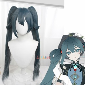 VOCALOID 初音ミク ジャスミン HATSUNE 「MIKU WITH YOU 2021」 コスプレウィッグ ネット付き 耐熱 [LRS2109]