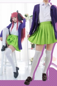 五等分の花嫁 中野二乃 にの コスプレ衣装 アニメ コスチューム キャラクター仮装[AAS122]