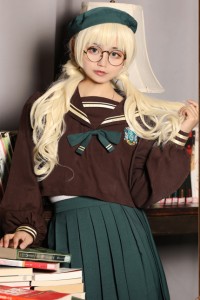 ハリー・ポッター Harry Potter スリザリン Slytherin セブルス・スネイプ 同人 長セーラー服 コスプレ衣装[LRS883]