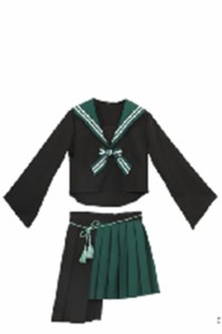 ハリー・ポッター Harry Potter スリザリン Slytherin セブルス・スネイプ 同人 フリンジ セーラー服 コスプレ衣装[LRS885]