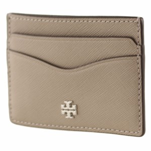 トリーバーチ カードケース・パスケース  エマーソン TORY BURCH 136101 082 グレージュ系  財布・小物 レディース