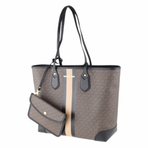 マイケルコース トートバッグ モノグラム MICHAEL KORS 30T9GV0T7B 3199 ブラウン系マルチ ストライプ バッグ・カバン レディース