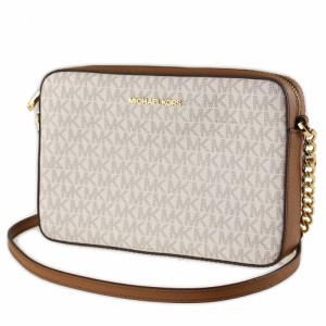 マイケルコース ショルダーバッグ・ポシェット レディース  MICHAEL KORS 35f8gttc3b ホワイト系  モノグラム バイカラー チェーン バッ