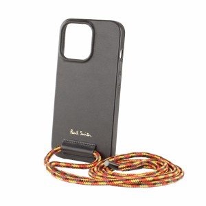 ポールスミス iPhone 13 Pro iPhone・スマホケース PAUL SMITH 7076/ACOLPL ブラック メンズ