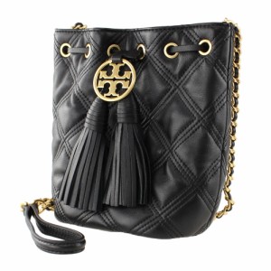 トリーバーチ ショルダーバッグ・ポシェット TORY BURCH 74853 001 ブラック系 タッセル チェーン バッグ・カバン レディース