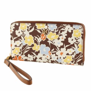 美品 トリーバーチ TORY BURCH フローラル 長財布 花柄