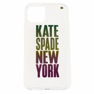 ケイトスペード iPhoneケース レディース      iPhone11ProMax  ハードケース   KATE SPADE 8aru6931 974 クリアマルチ系           スマ