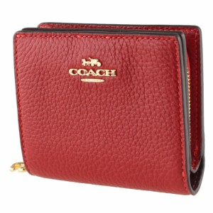 コーチ 折りたたみ財布 二つ折り  COACH c2862 imf8q レッド系  財布・小物 レディース