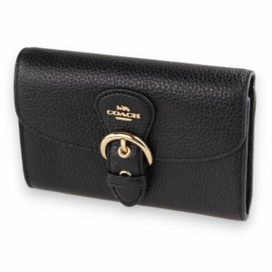 コーチ 折りたたみ財布 COACH c6896 imblk ブラック系  財布・小物 レディース